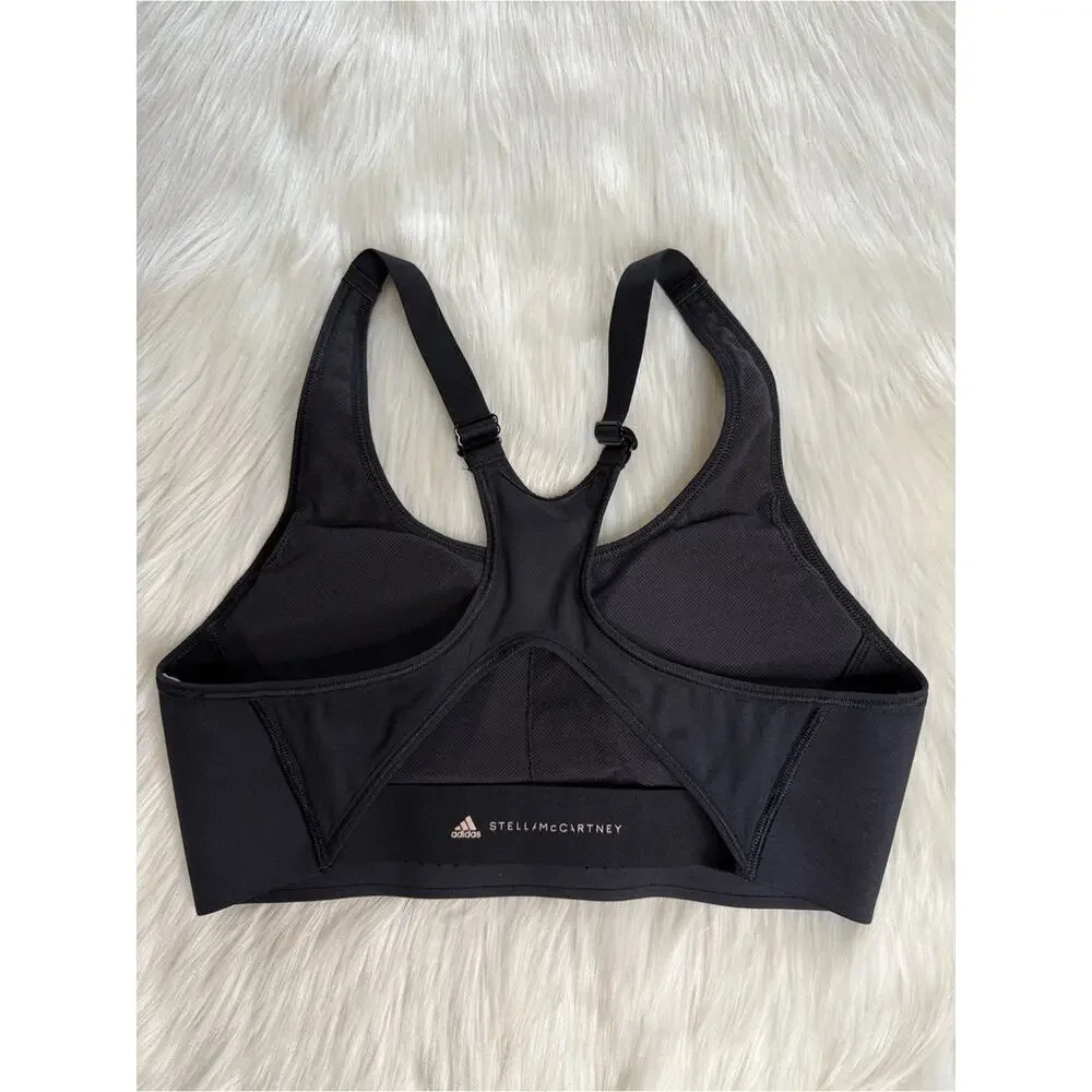 Adidas by Stella McCarthy Black True Purpose Sports Bra
